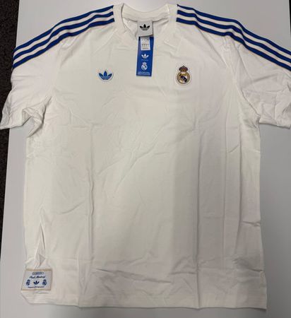 Shirt Adidas Real Madrid weiss Grösse L, neu