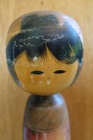 Japanische Vintage Kokeshi Puppe Herbst Ahornblätter