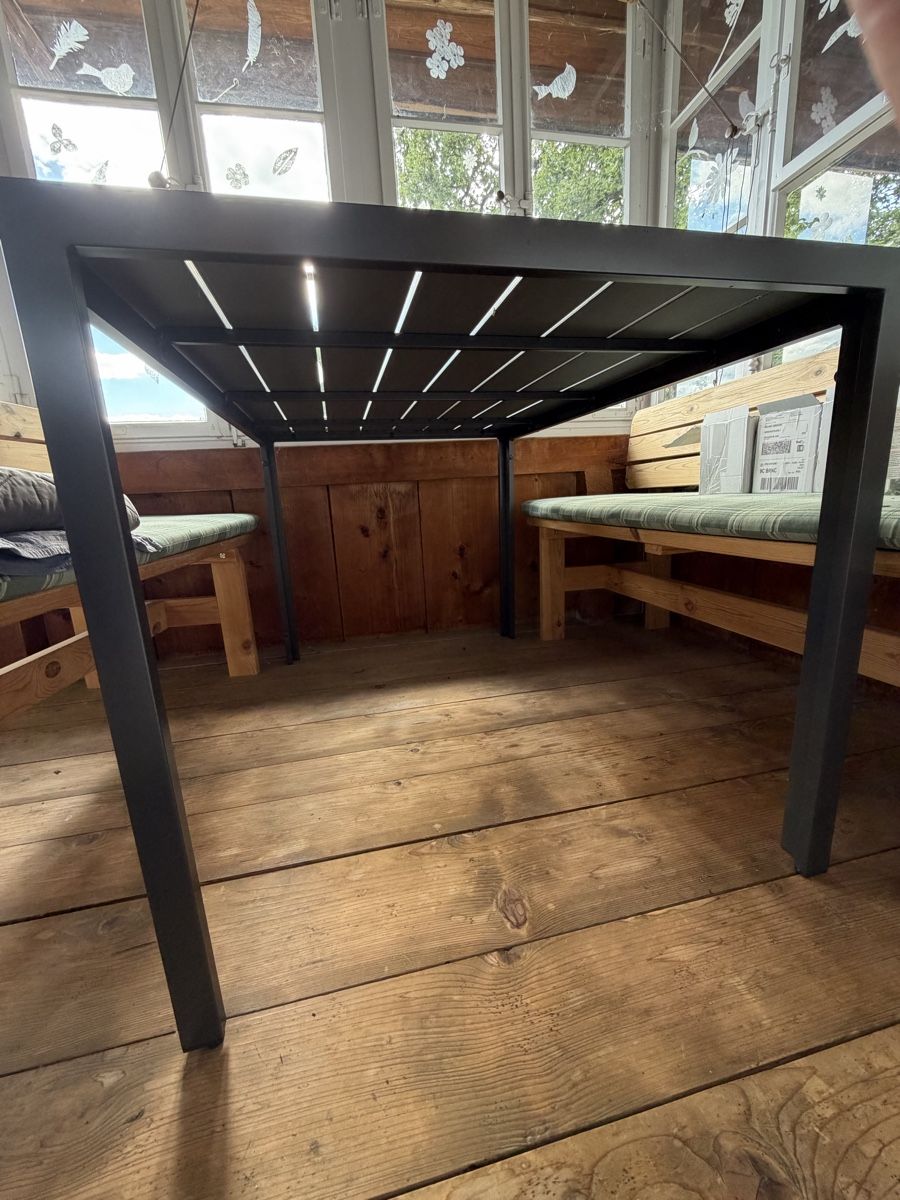 Tables: Gartentisch anthrazit rechteckig – D'occasion à Oppligen par RubySeadragon 1