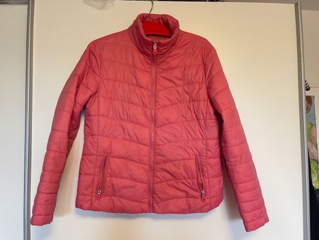 kuschelige-leichte  Steppjacke pink-framboise Gr. 40