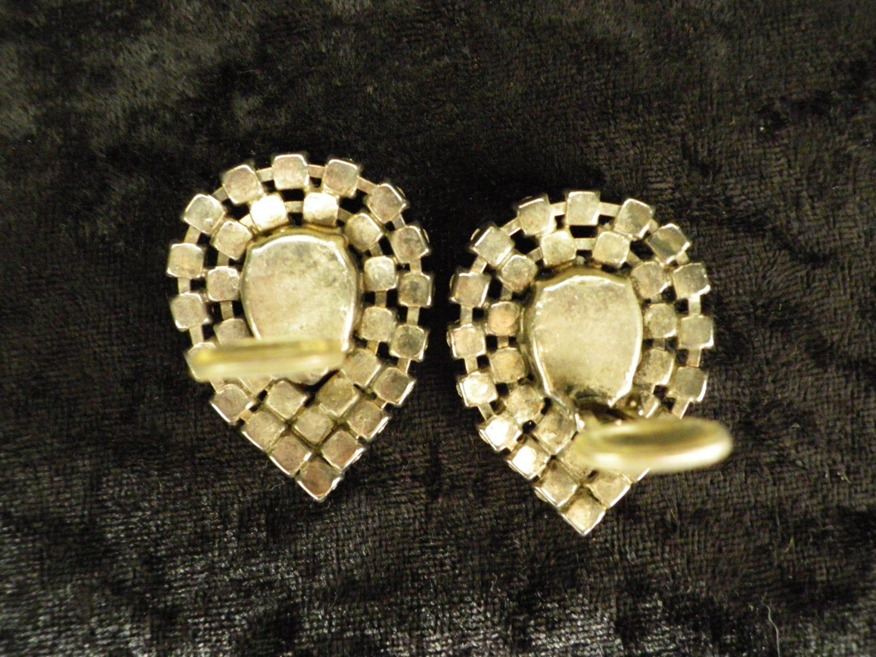 Orecchini pendenti & Orecchini a lobo: Grosse auffallende Strass-Clips – Usato da Reinach BL venduto da Annodomini 2