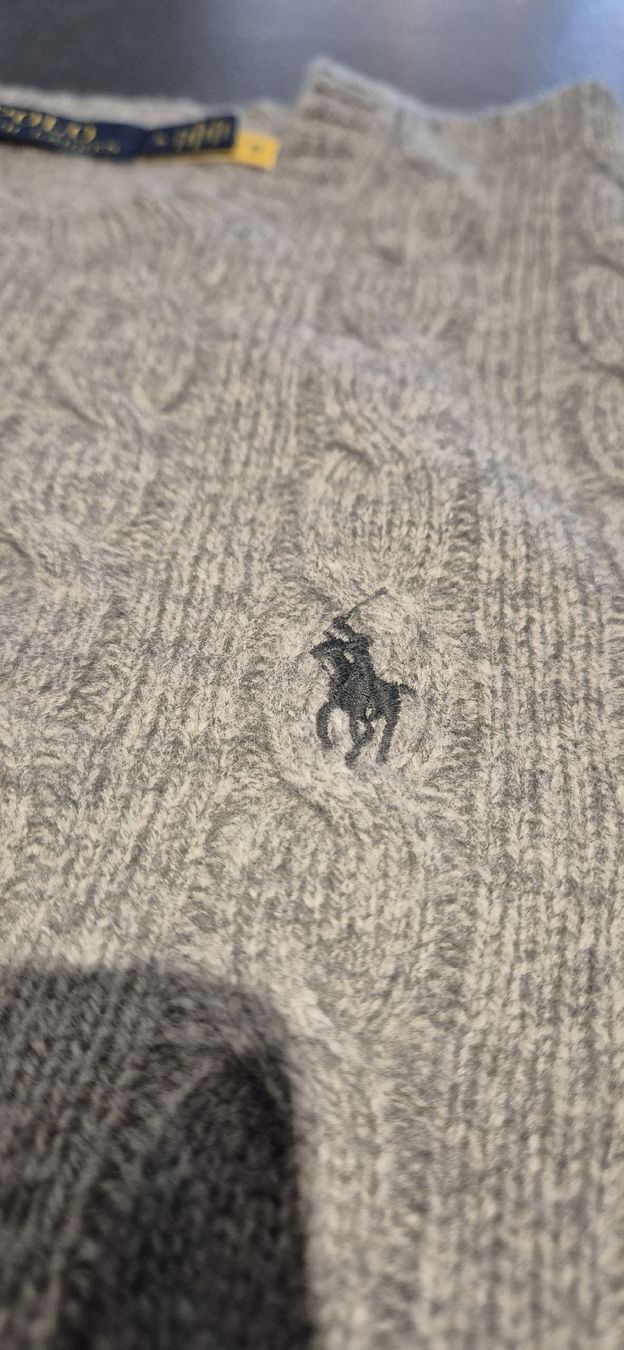 Polo Ralph Lauren Maglioni & Felpe: Kaschmir Wolle Pullover Grau Polo Ralph Lauren – Nuovo e nell'imballaggio originale da Mellingen venduto da ddf97 6