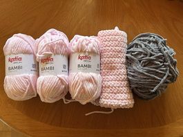 5x Chenillegarn Katia Bambi