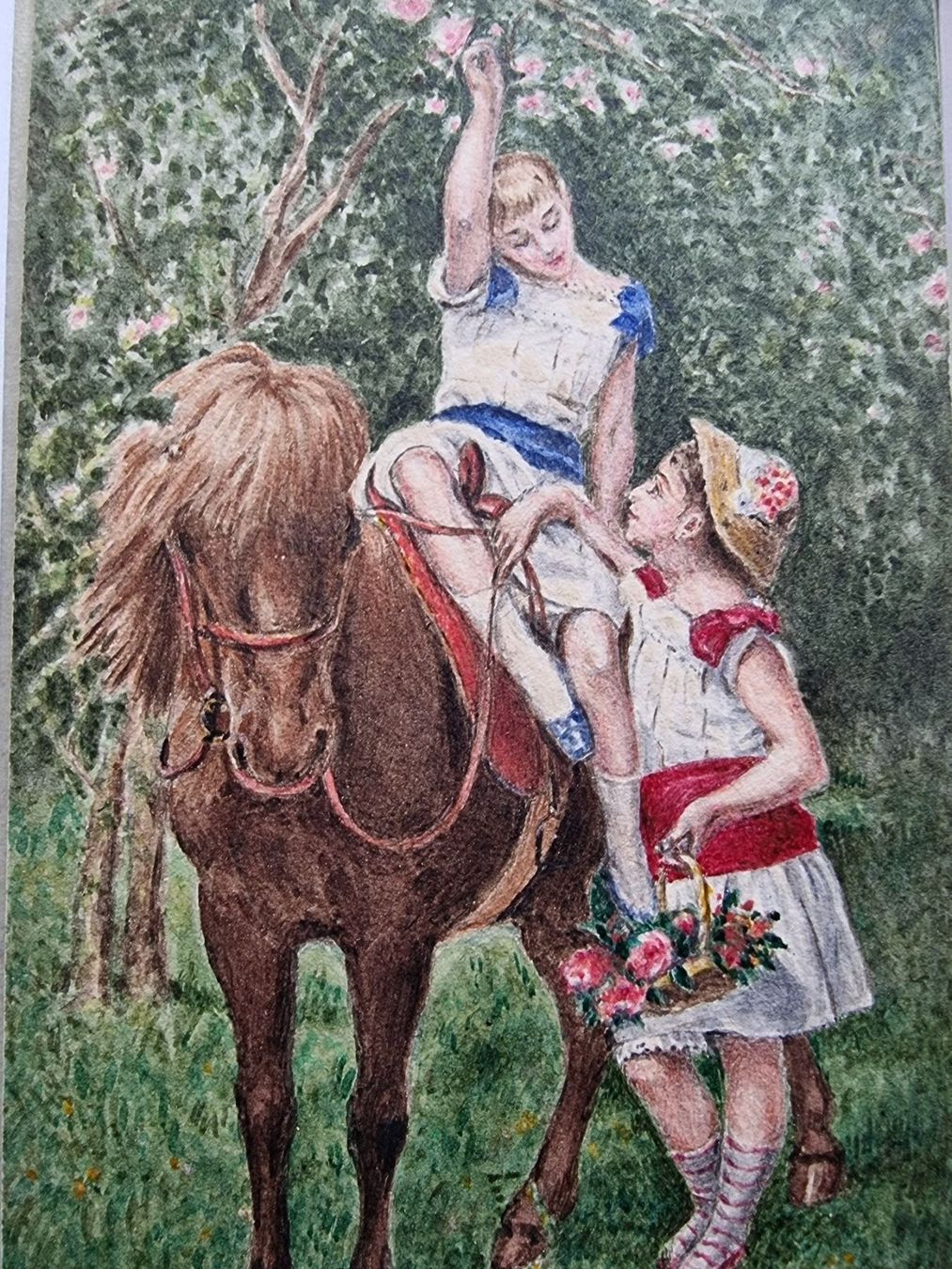 Poster & Bilder: KÜNSTLER ? monogrammiert  ORIGINAL AQUARELL – Gebraucht aus Gersau von grafik-kunst 4
