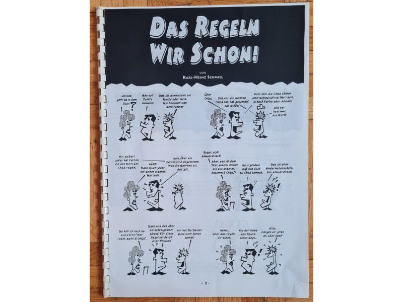 Jeux: Brettspiel "Das Regeln wir schon" – D'occasion à Zürich par Desmond01 3