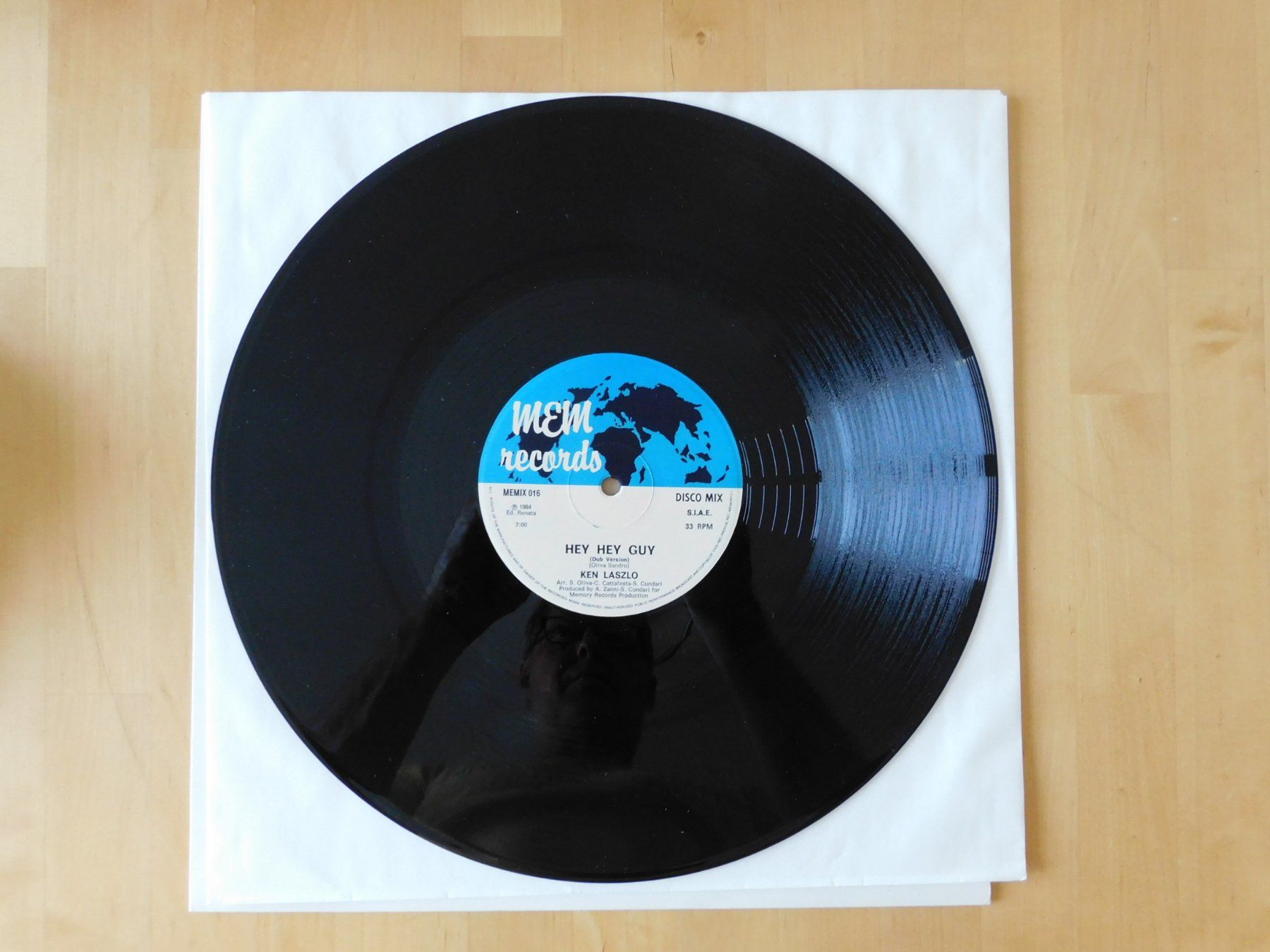 Dischi in vinile: Ken Laszlo – Hey Hey Guy - Disco/Electronic – Usato da Emmenbrücke venduto da Dickens 1