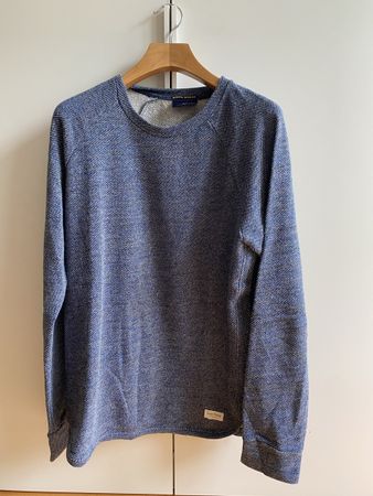 Pullover Scotch & Soda blau Grösse L guter Zustand