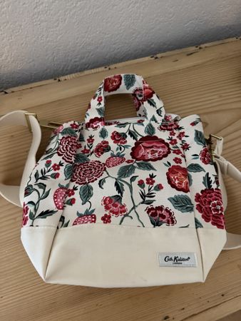Cath Kidston Tasche Blumenmuster mit Tragegurt guter Zustand