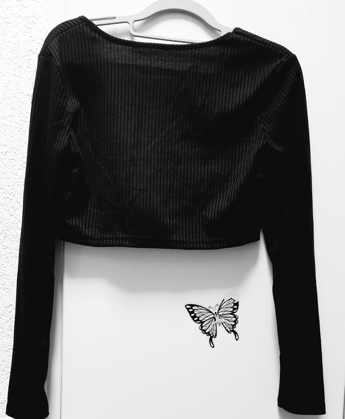 Camicette, T-shirt & Top: Schwarzes, geripptes Set – Nuovo (secondo la descrizione) da Thun venduto da Vinkaa 2