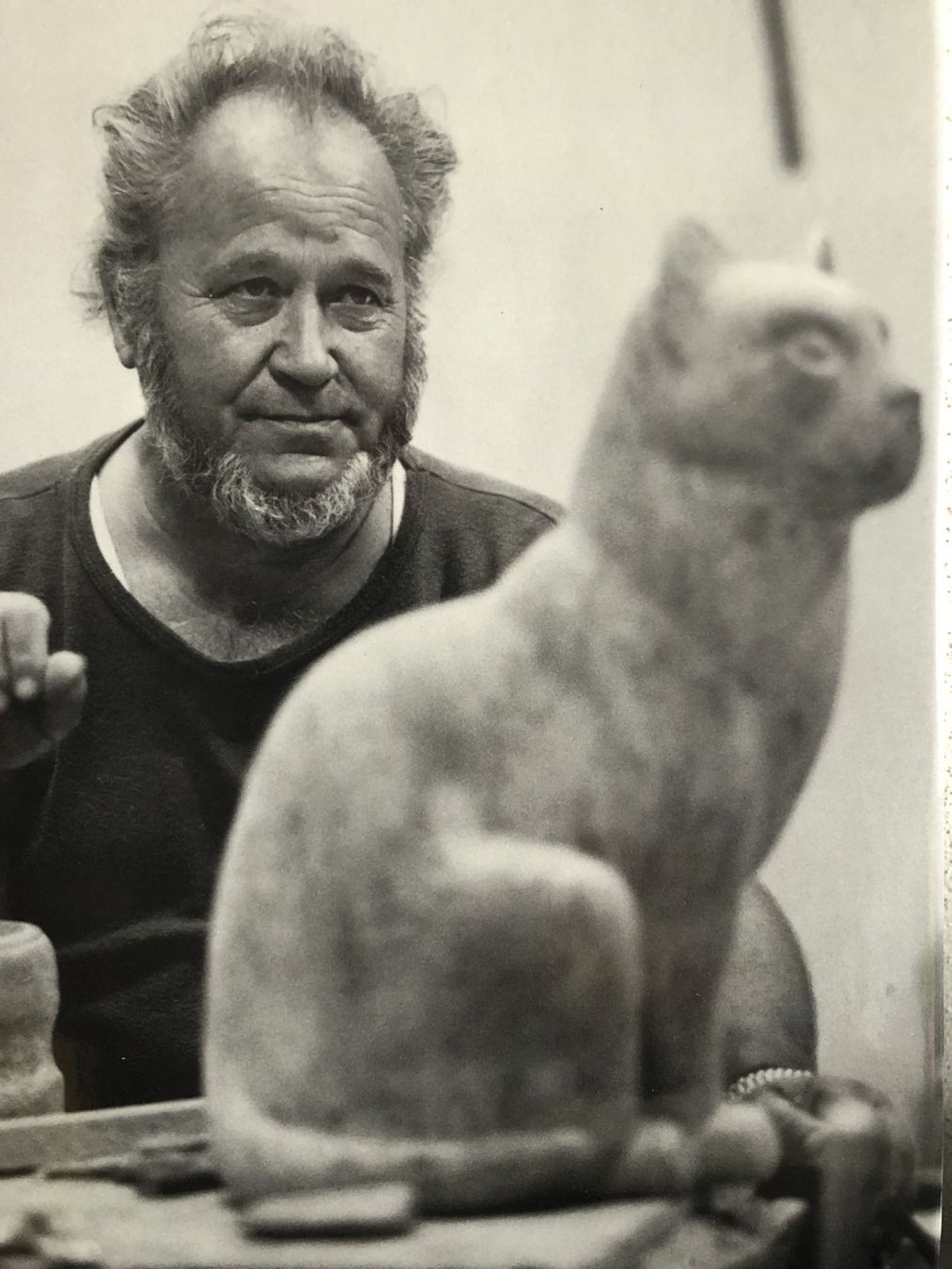 Sculture & Statue: Schönes Katzenpaar, Granit – Usato da Lohn-Ammannsegg venduto da Longjohn58 2