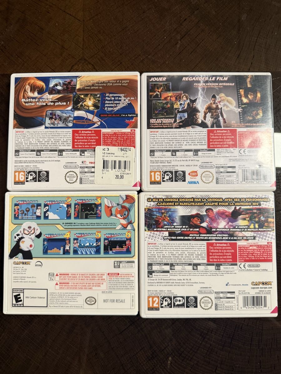 Nintendo Giochi: Jeux Nintendo 3DS Lot – Usato da Chavornay venduto da brunodasilva87 1