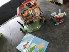 Playmobil Haus mit Zusatz versch.Teilen,tiptop