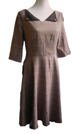 Gr. 36 BANNED RETRO Kleid kariert Vintage Look s. Masse