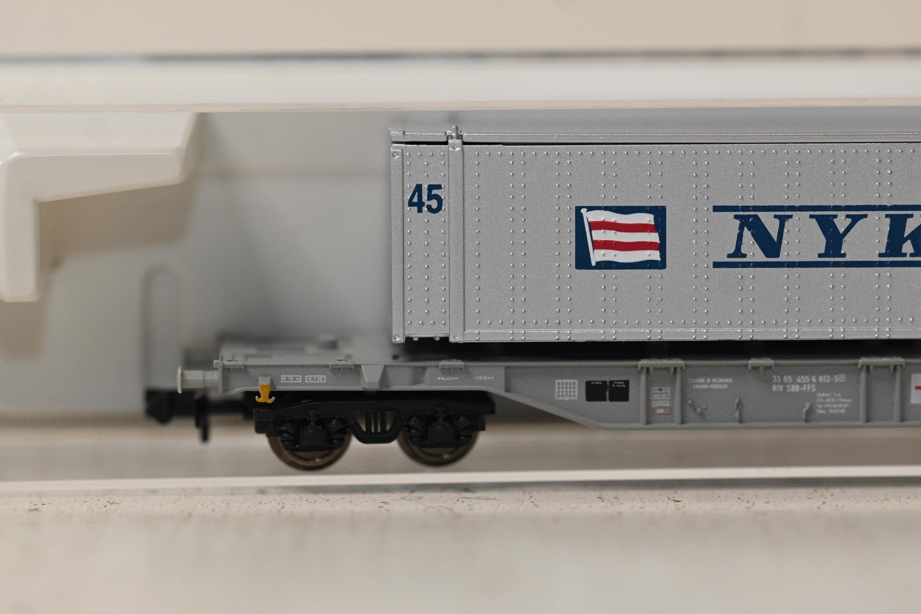 Fleischmann Trains électriques: Hupac NYK Fleischmann Spur N mit OVP – D'occasion à Laupen ZH par Zmoewe 1