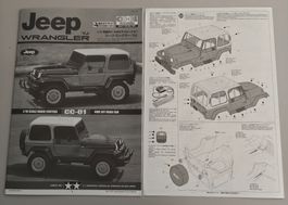 Tamiya Jeep Wrangler  Manual