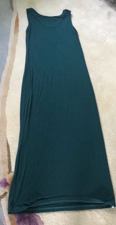 SUBLIME robe longue AMMA vert canard Lagenlook, t. S