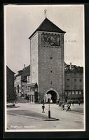Schaffhausen, Strassenpartie am Schwaben