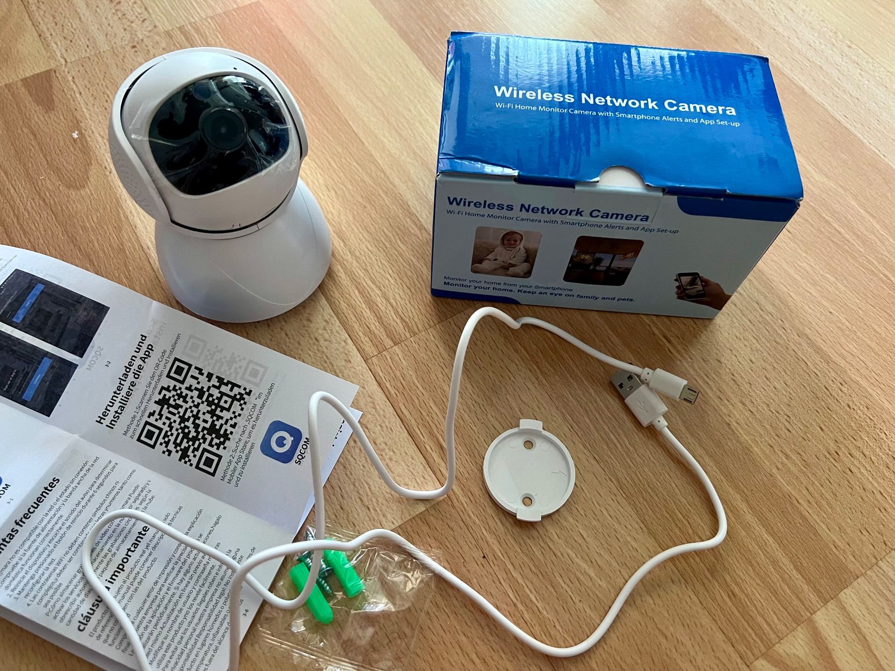Sistemi d'allarme: Wireless Network IP Camera – Nuovo e nell'imballaggio originale da Uetendorf venduto da Stoun 2