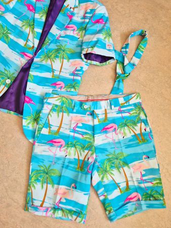 OPPO SUITS ANZUG BLAZER SHORTS KRAWATTE 50 ZALANDO HOSE TOP