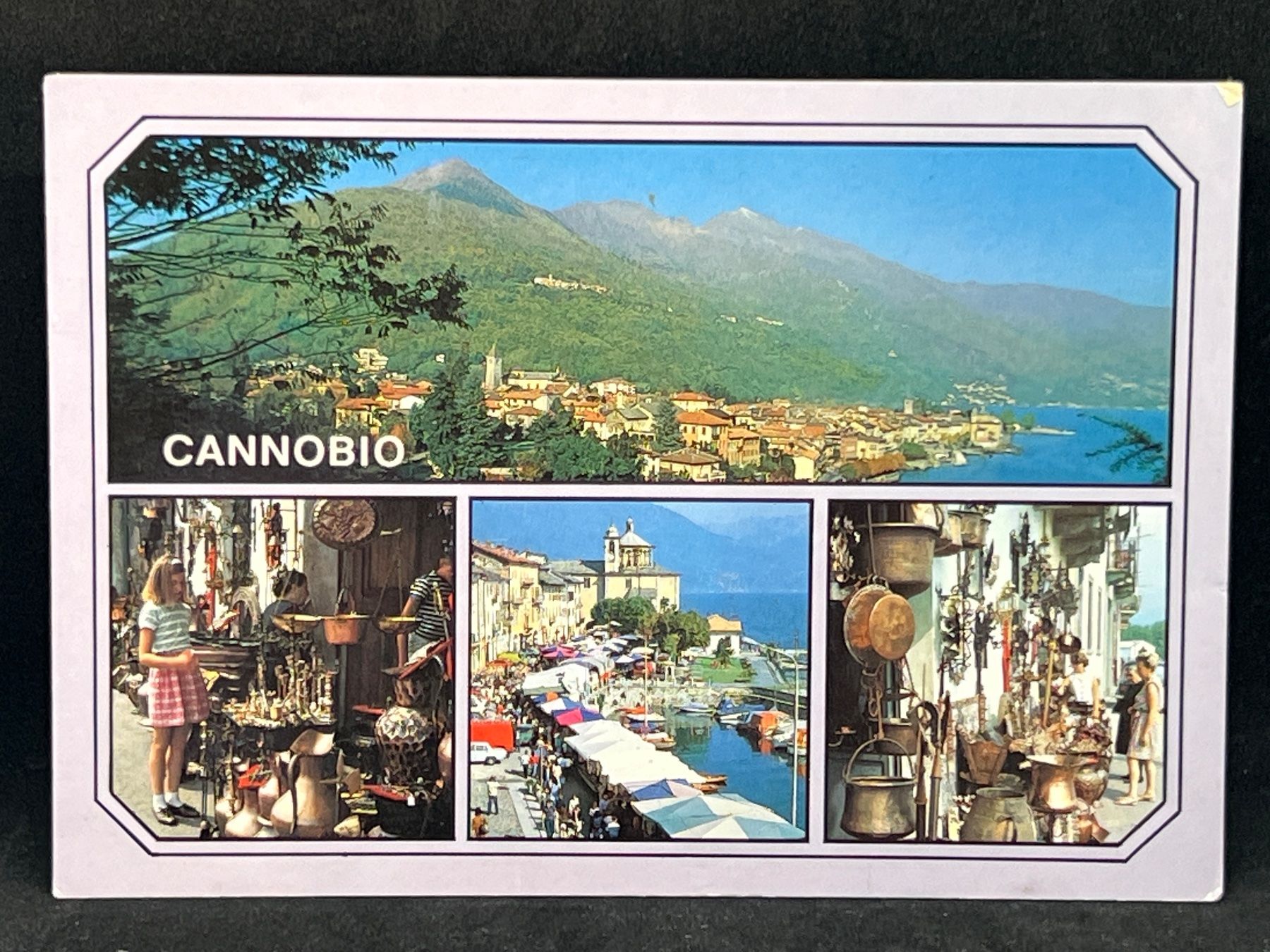 Cartoline postali: Cannobio Lago Maggiore – Usato da Widnau venduto da Brusi9