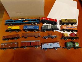 15 verschiedene Wagons Lima