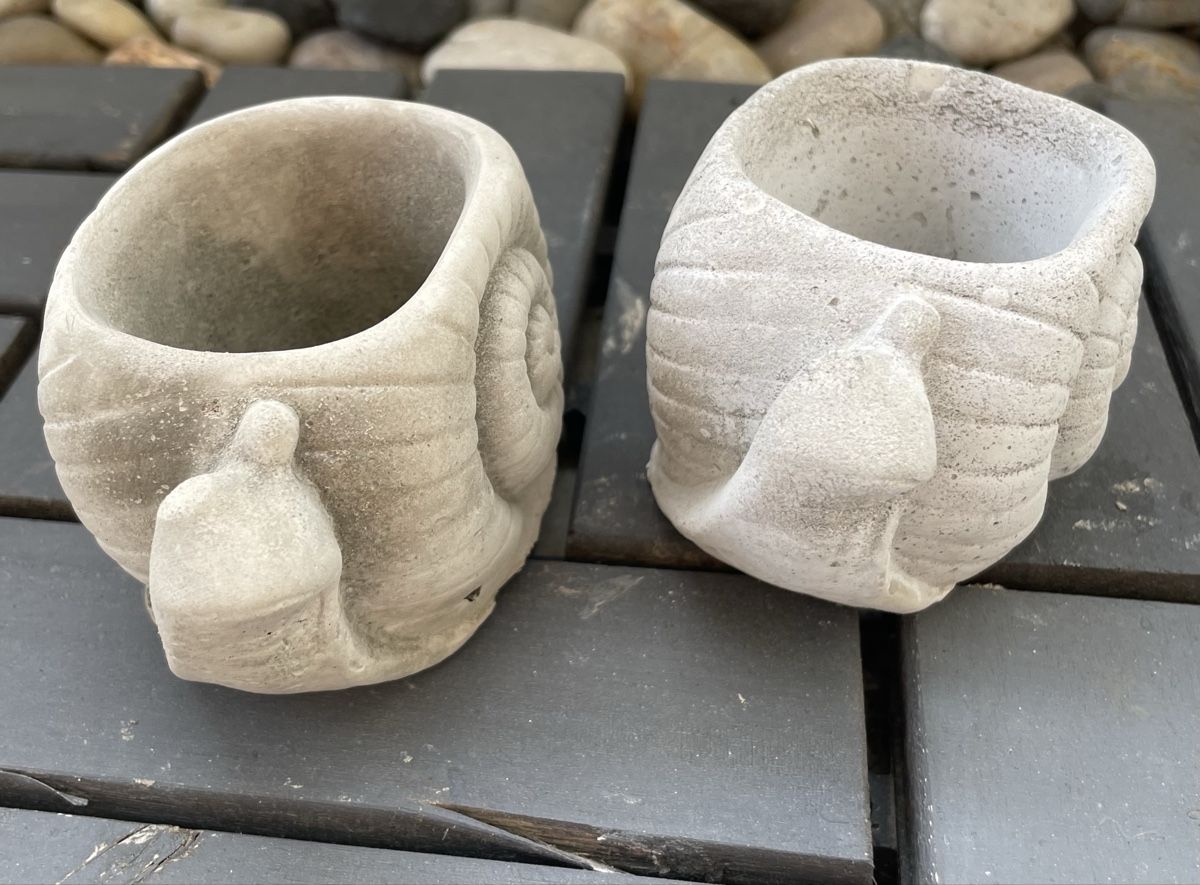 Pots de fleurs: Pflanzgefässe Schnecken 2 Stück – Neuf avec emballage d'origine à Au ZH par Jaggy4