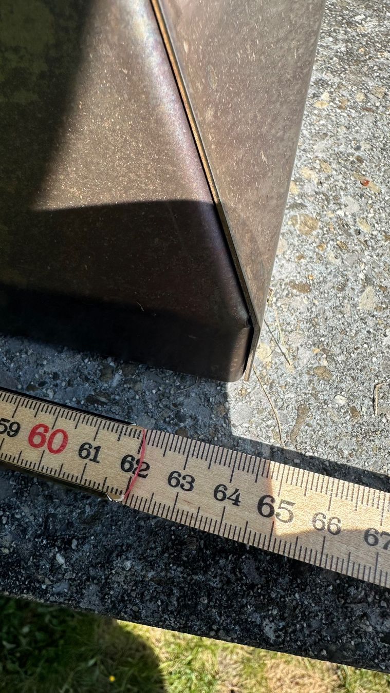 Grils: Chromstahl Kamin für Gartenchemineé ohne Unterbau – D'occasion à Eschenbach LU par Duc847 4