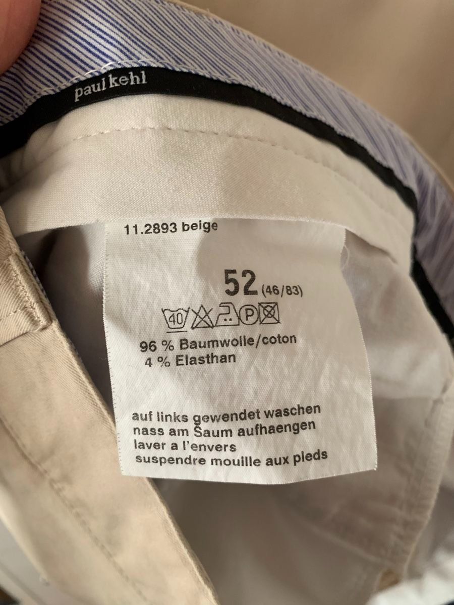 Paul Kehl Hosen: Herrenhosen Paul Kehl Gr 52 – Gebraucht aus Zürich von flowue 3