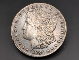 1891-s Morgan Silber Dollar
