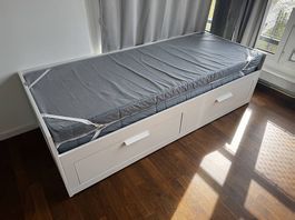 Bett Ausziehbett IKEA BRIMNES 80/160cm