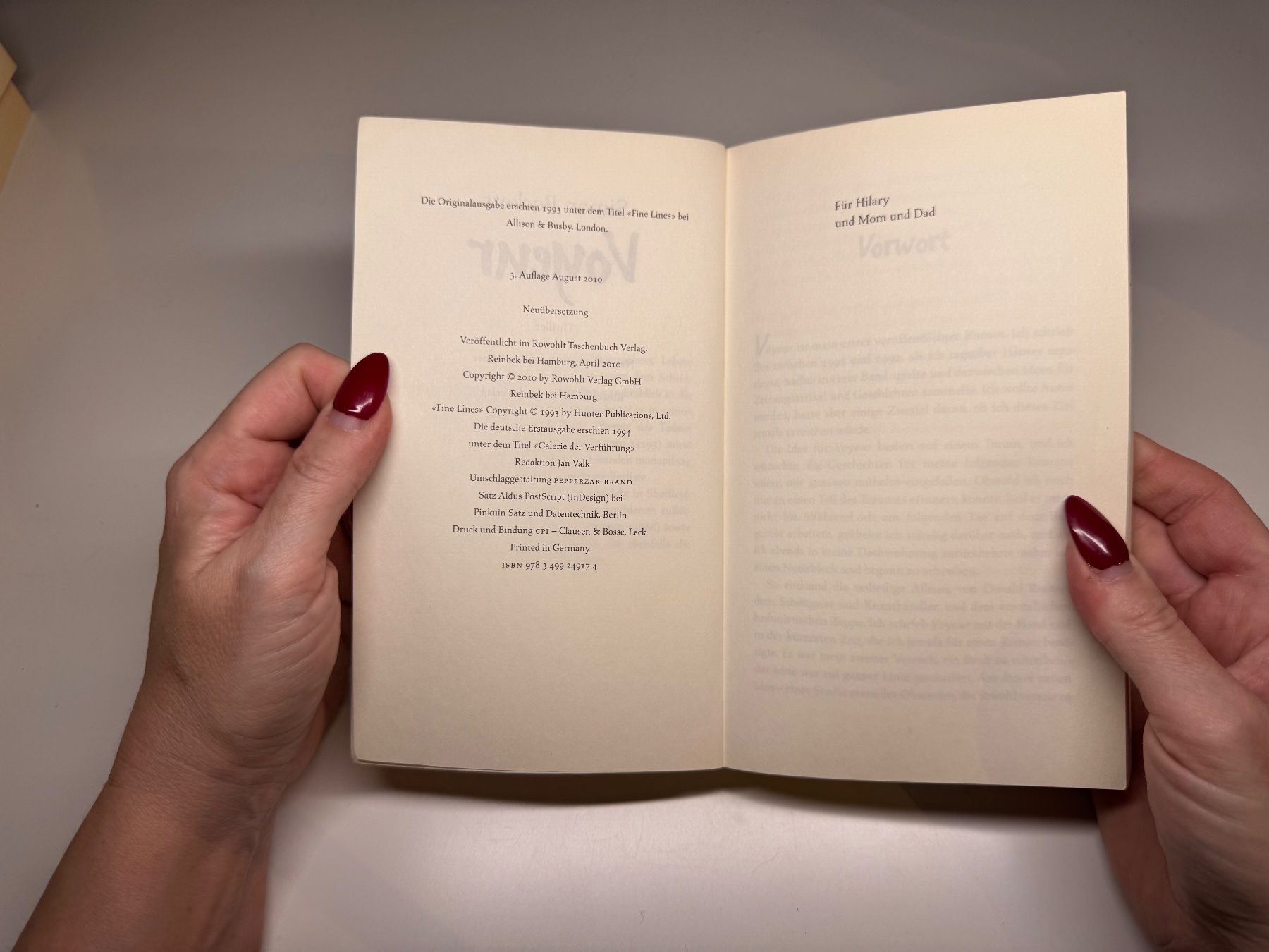 Bücher: ROMAN: Simon Beckett, Voyeur – Gebraucht aus Grosswangen von Deutsche_Romane 3