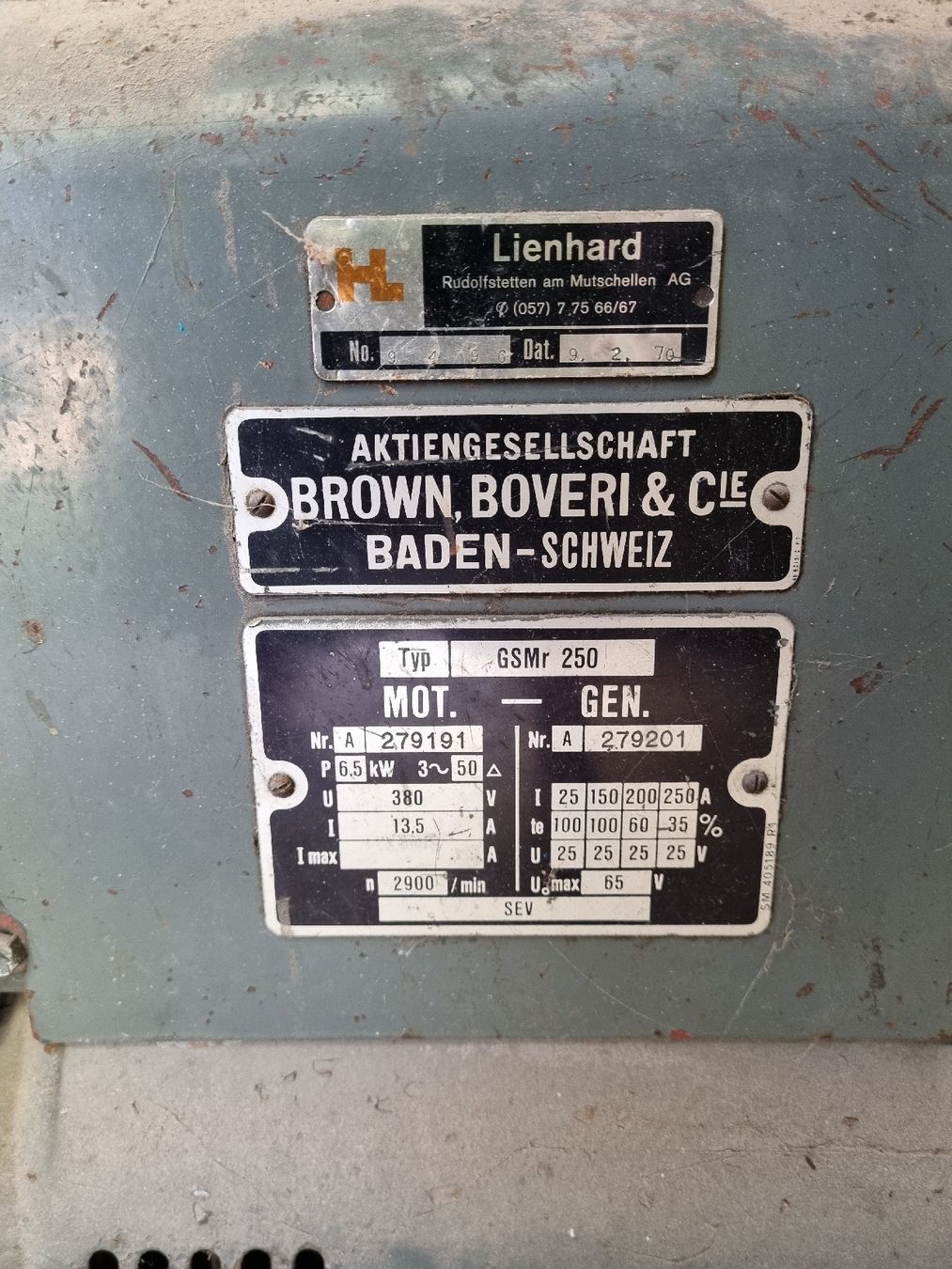 Postes à souder: Schweissumformer – Défectueux à Wasen im Emmental par Diii94 1