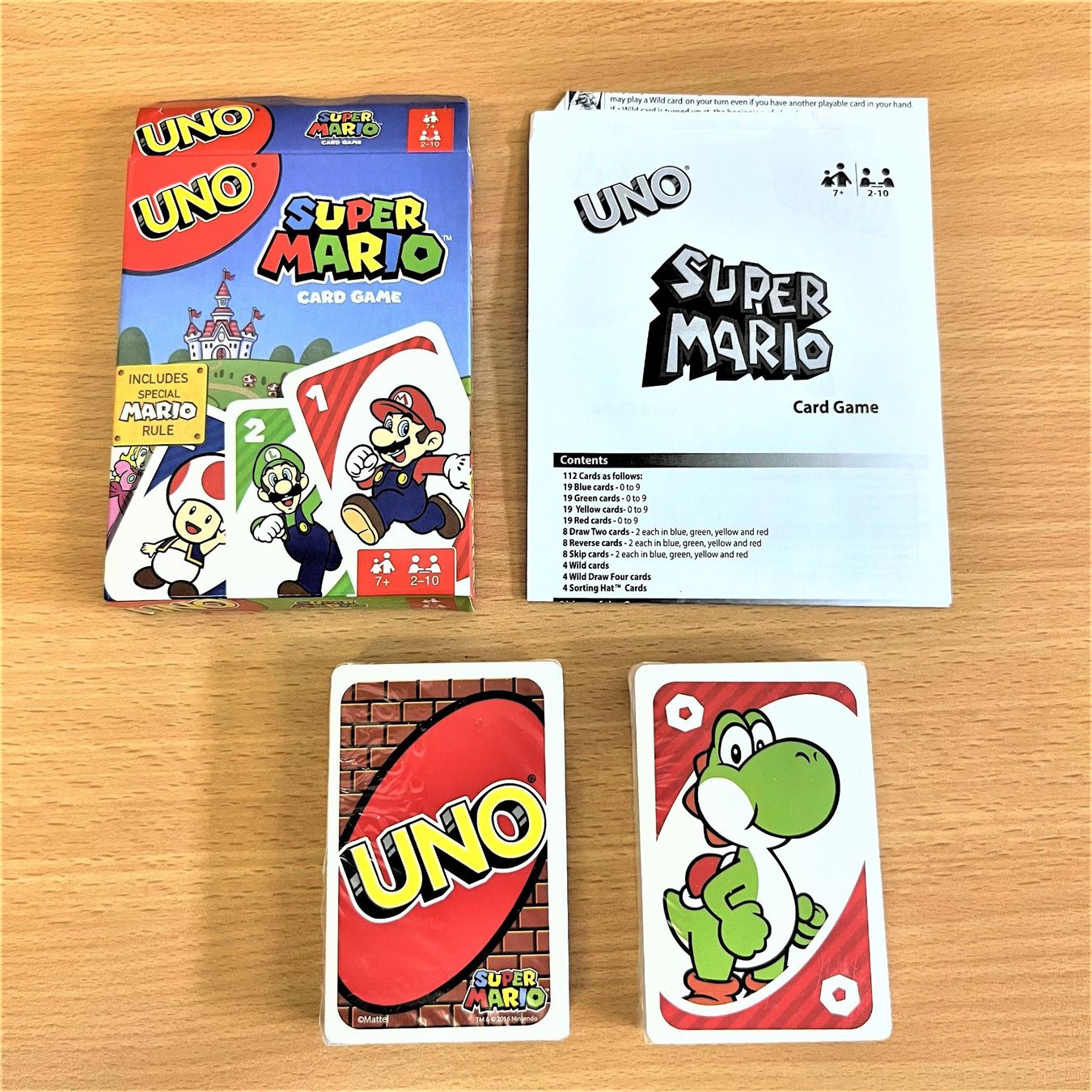 Spiele: UNO - Kartenspiel - Super Mario – Neu (gemäss Beschreibung) aus Amlikon-Bissegg von allerlei-versand 1