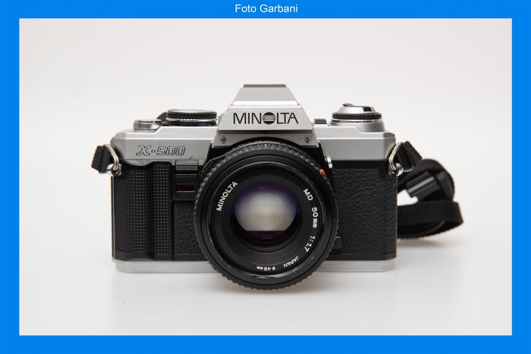 Minolta Fotocamera: Minolta X-500 50mm f1.7 – Usato da Muralto venduto da FotoGarbani