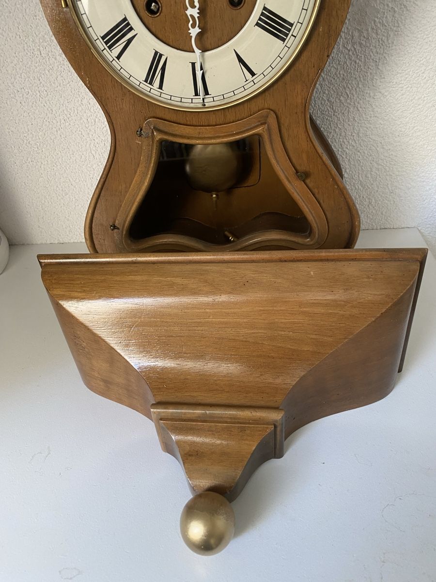 Orologi da terra & Orologi da parete: Neuenburger Pendule aus Holz – Usato da Adetswil venduto da rof01 1