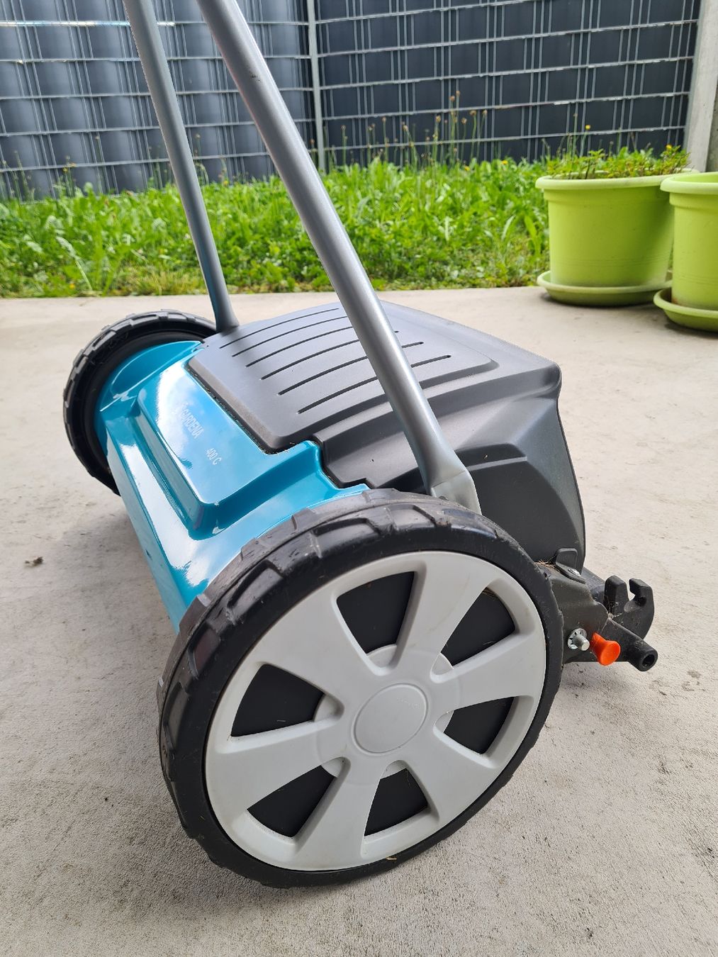 Gardena Tagliaerba: Gardena Comfort 400 C Spindelmäher – Usato da Au SG venduto da Svesabi 3