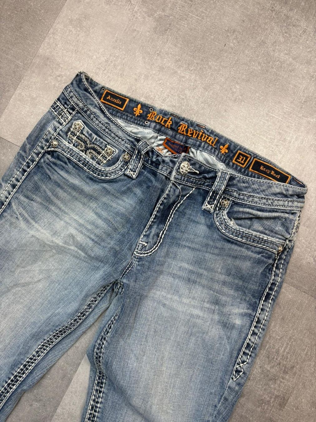 Jeans: Rock Revival Bootcut Flared Jeans - Grösse L/31 – Usato da Werdenberg venduto da hase.vintage 3