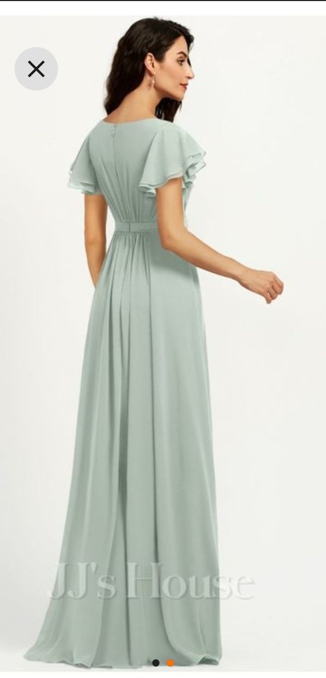 JJ’s House Kleider: Elegantes Abendkleid aus Chiffon – Neu und originalverpackt aus Hirschthal von SarBuc 1