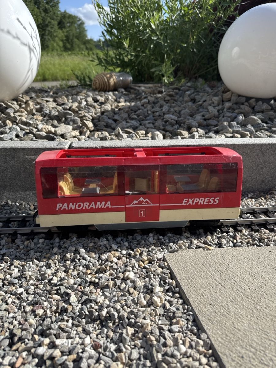 Modellini di ferrovie: LGB Playmobil Wagen – Difettoso da Stadel venduto da Himmelrosa