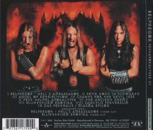 CD: Belphegor - Pest...(Digi) – Usato da St-Cergue venduto da VeganWarrior 1