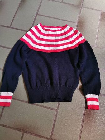 Schurwolle Pulli Gr 90 2-3j FUB