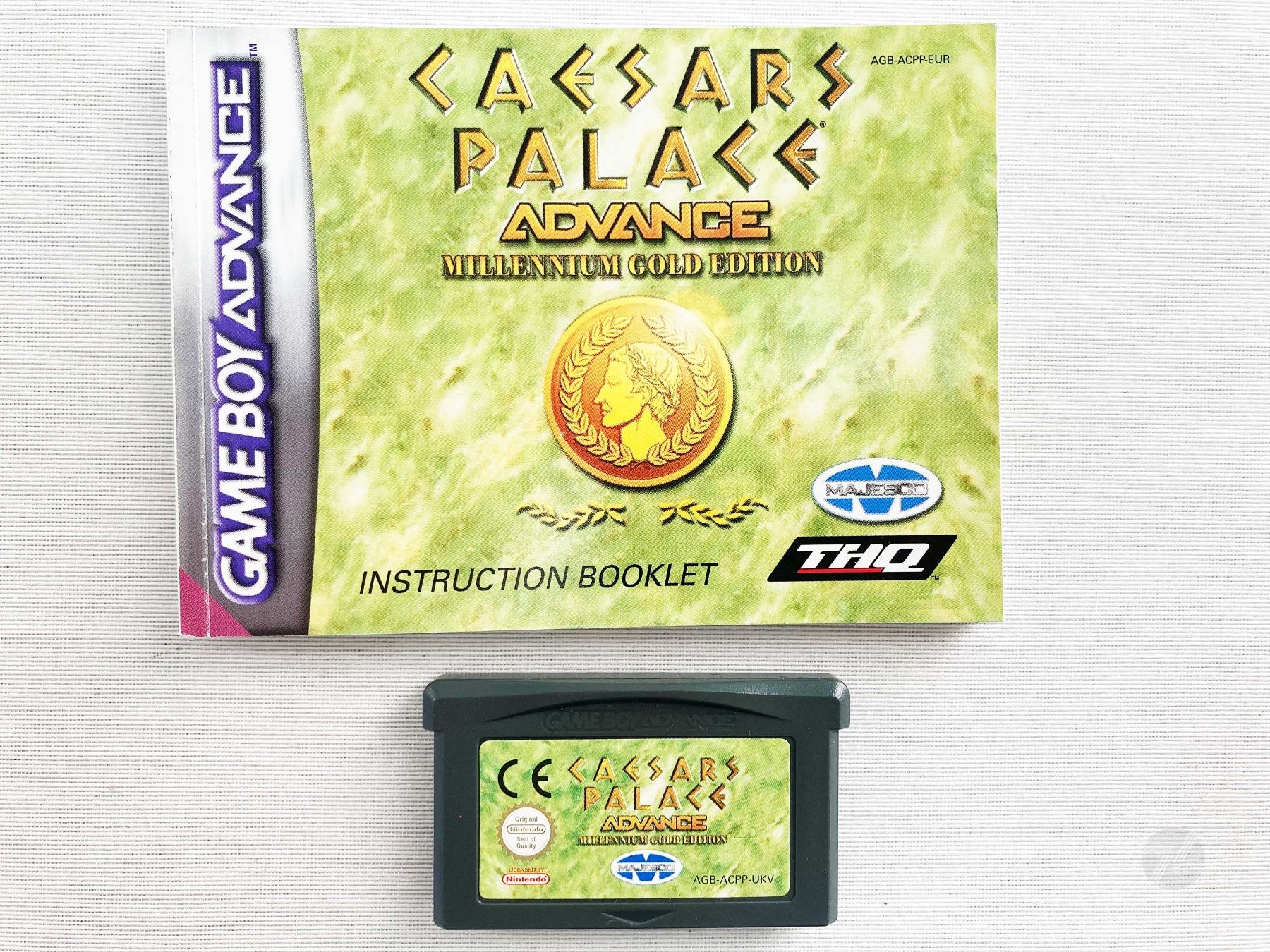 Nintendo Giochi: Game Boy Advance CAESARS PALACE Gameboy Game – Usato da Wetzikon ZH venduto da cyan74