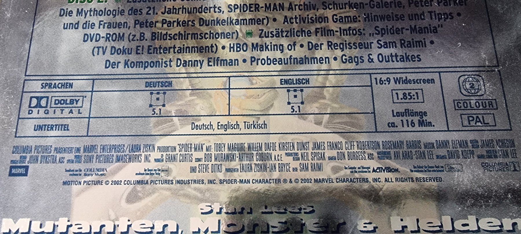 Tutti i DVDs: DVD Spiderman  Delux Edition – Usato da Oetwil am See venduto da fineli2 2