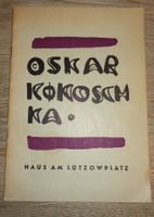 OSKAR Kokoschka Rarer Katalog
