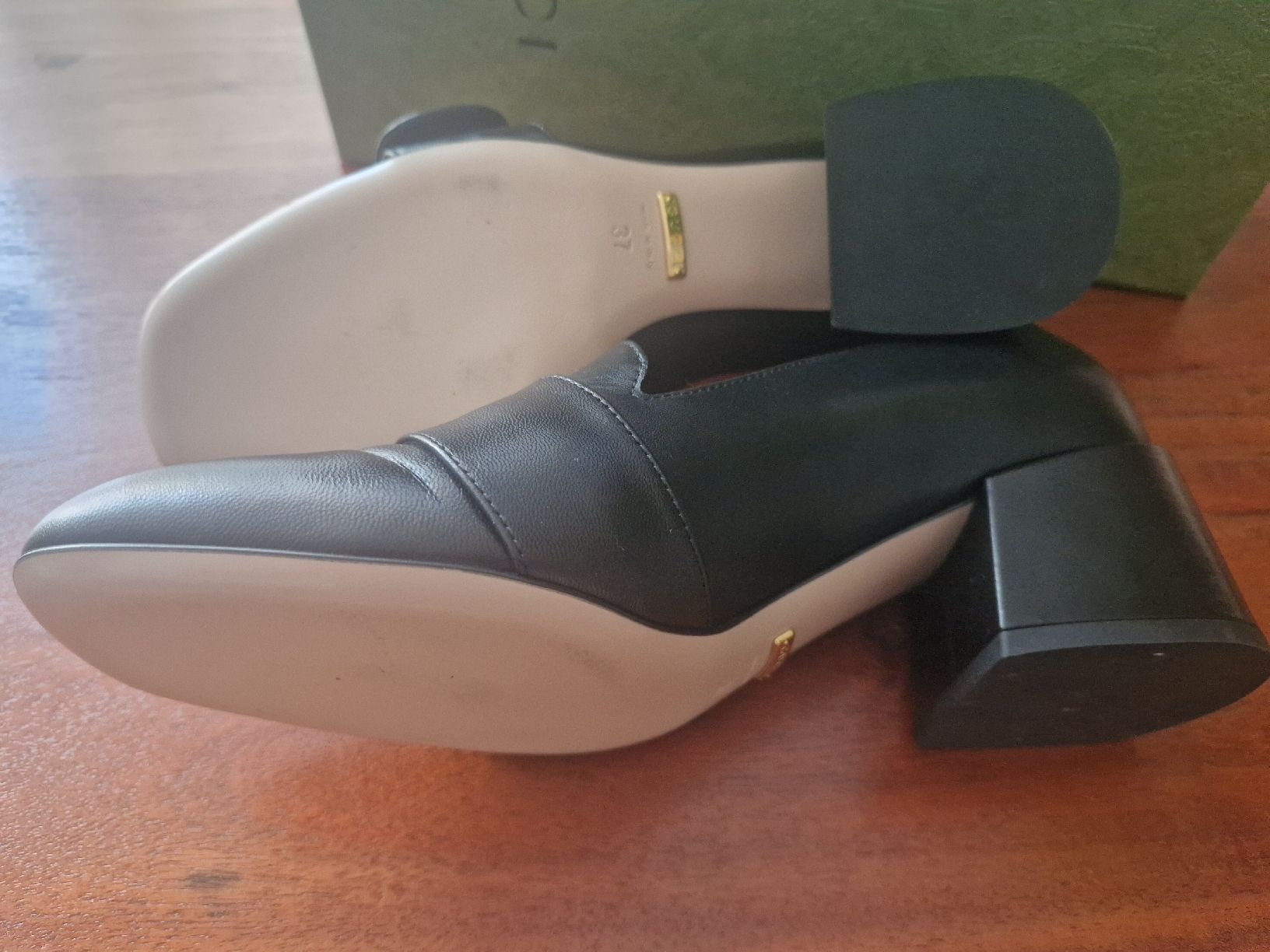 Gucci Scarpe da donna: Gucci Blondie 55 Pump/Loafer Leder – Nuovo (secondo la descrizione) da Cham venduto da YvonneSecondHand 4