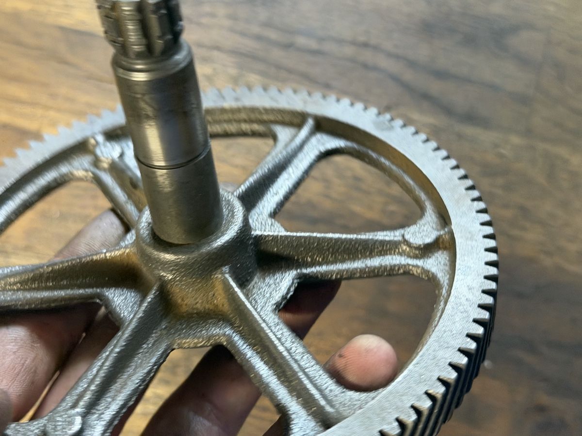 Pièces pour mobylette: Puch E50 96 Zähne Getrieberad – Défectueux à Bolken par si.x.las 3