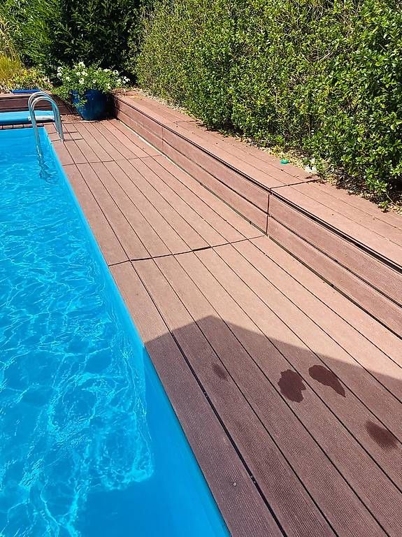 Rivestimenti per pavimenti: WPC Terassendiele Massivo Vollprofil / gebraucht – Usato da Hochdorf venduto da exeter11 2