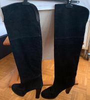 Bottes cuissardes Essentiel Antwerp 100% cuir et daim T.41