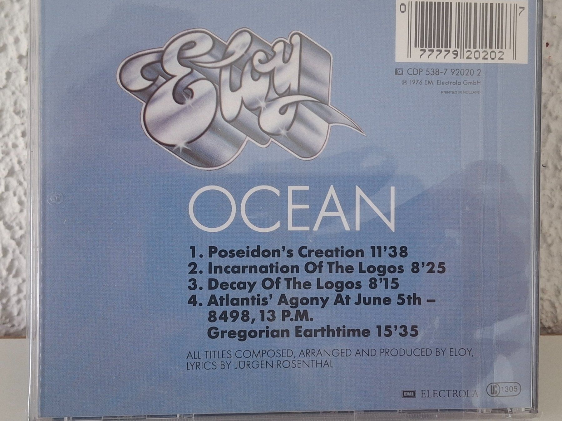 CD: CD Eloy - Ocean  🆕 – Usato da Aarberg venduto da Jackup1 1