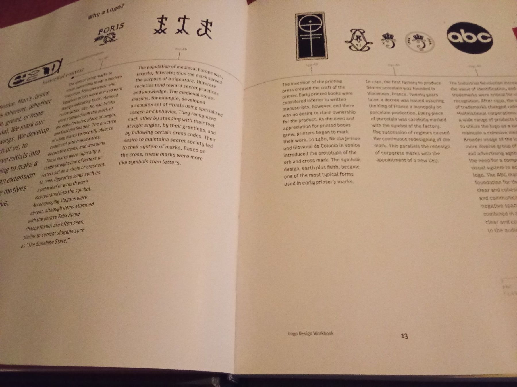 Bücher: Logo Design Workbook: A Hands-On Guide to Creating Logos – Gebraucht aus Remetschwil von Privatflohmi 6